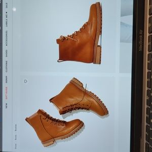 Madewell The Clair Lace-Up Boot in Leather 8